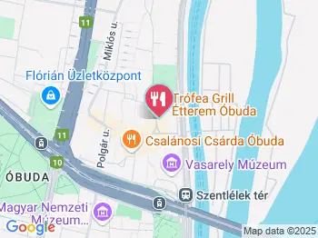 Vasmacska KávéZoo Budapest a térképen