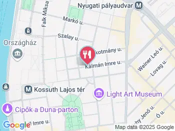 Vén Betyár Étterem Budapest a térképen