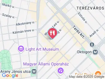 Vendéglő a Zsákbamacskához Budapest a térképen