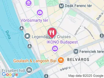 Vendetta - Pasta e Basta Budapest a térképen