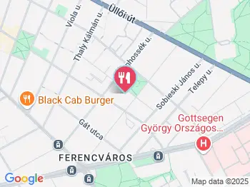 Veranda Grill & Wine Étterem Budapest a térképen
