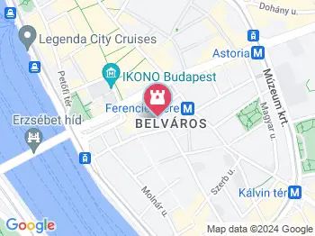 Veres Pálné szobra Budapest a térképen