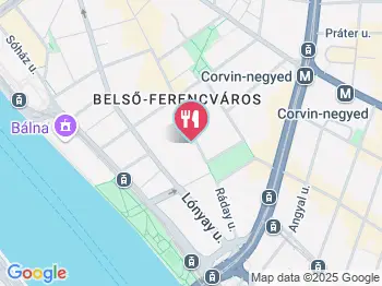 Viet Pho Bisztró Budapest a térképen