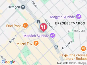 Viet vibe Restaurant Budapest a térképen