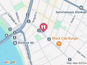 Vietnam Gourmet Budapest a térképen