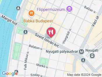 Víg Bistro Budapest a térképen