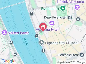 Vígvarjú Étterem Budapest a térképen