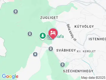 Villa Albert Budapest a térképen