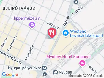 Villám Étel & Grillbár Budapest a térképen