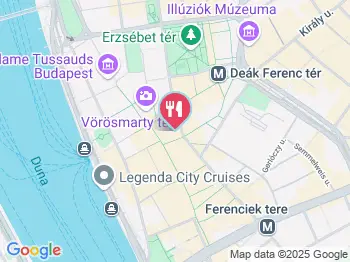 VIN.VIN City - Bécsi utca Budapest a térképen