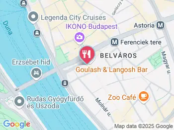 Vinolia Bistro Budapest a térképen