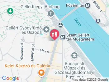 VinoPiano - Bartók Béla út Budapest a térképen