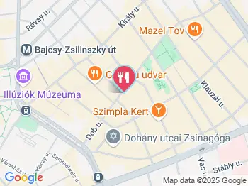 The Sweet by Vintage Garden Budapest a térképen