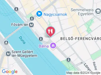 Vinus to Go Budapest a térképen