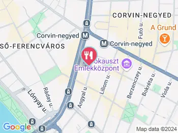 Visszajövök Kávézó & Étterem Budapest a térképen