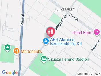 Vita Pékség Budapest a térképen