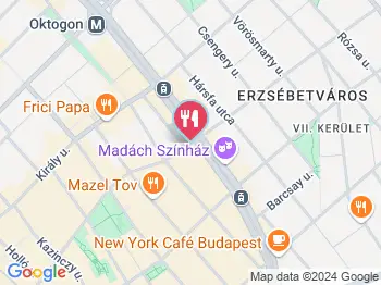 Vitamin Z Budapest a térképen