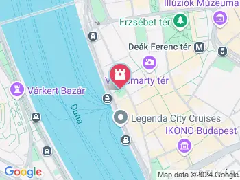 Vízcsorgató gyermekek kútja Budapest a térképen