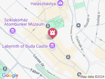 Vízjáték-szobor és díszkút Budapest a térképen