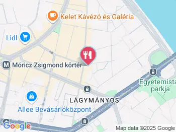 Vokál Rock Bistro Budapest a térképen