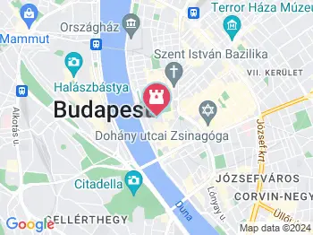 Vörösmarty tér Budapest a térképen