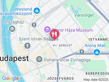 W35 ROM Budapest a térképen