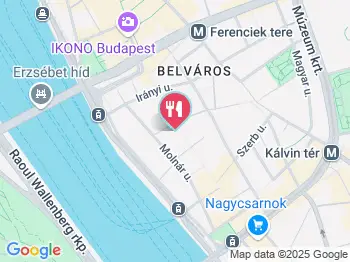 WaffaLab Budapest a térképen