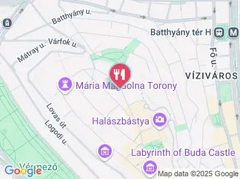 Walzer Café Budapest a térképen