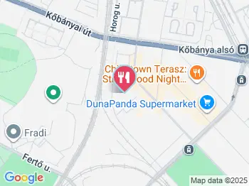 Wang mester - Eastwin Budapest a térképen