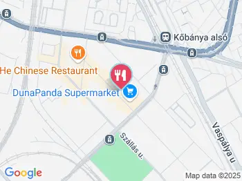 Wanhao Étterem Budapest a térképen