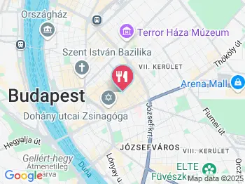 Warmup Bár Budapest a térképen