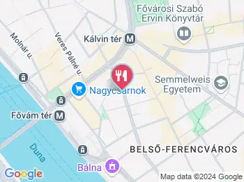 Watan Afghan Étterem Budapest a térképen