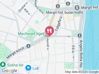 Wesselys Street Food and Coffee Budapest a térképen