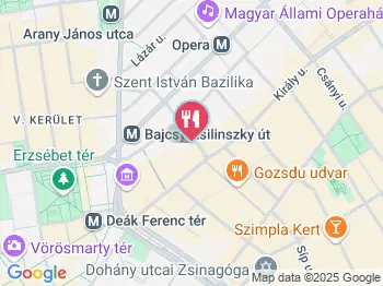 WG Eat Me Bubble Waffle Bar Budapest a térképen