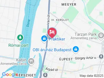 Williams Village Bowling & Country Club Budapest a térképen