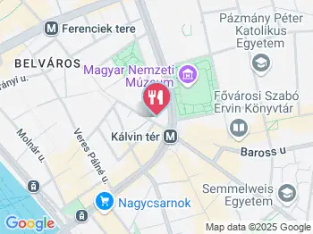 Winestone Budapest Korona Budapest a térképen