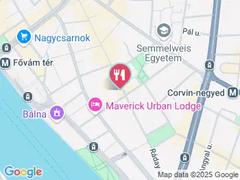 Wokzilla Sushi & Wok Bar Budapest a térképen