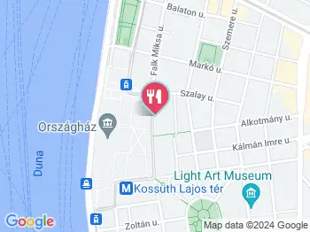 Xántus Kávézó Budapest a térképen