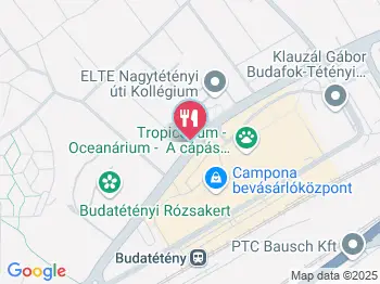 Xu Zhou Étterem Budapest a térképen