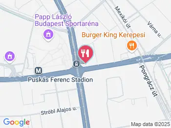 Ya Xin Kínai Gyorsétterem Budapest a térképen