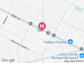 Yellow Cab Kifőzde Budapest a térképen