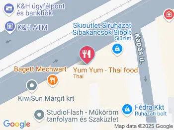 Yum Yum - Thai Food Budapest a térképen