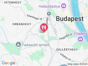 Zabrakadabra Buda Budapest a térképen