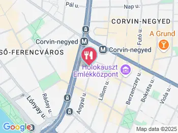 Zabrakadabra - Tűzoltó utca Budapest a térképen