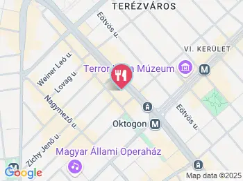 Zabrakadabra - Oktogon Budapest a térképen