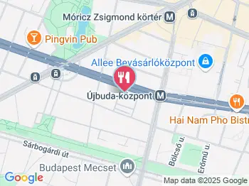 Zacc Café & Bar Budapest a térképen