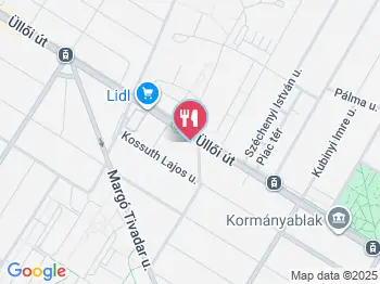 Zamatic Deli & Caffé Budapest a térképen