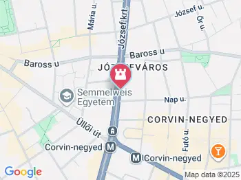 Zászlómúzeum Budapest a térképen