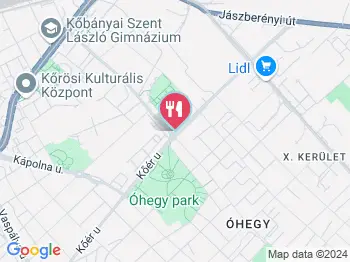 Zelenák Sütiház - Gitár utca Budapest a térképen