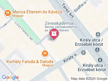 Zeneakadémia Budapest a térképen